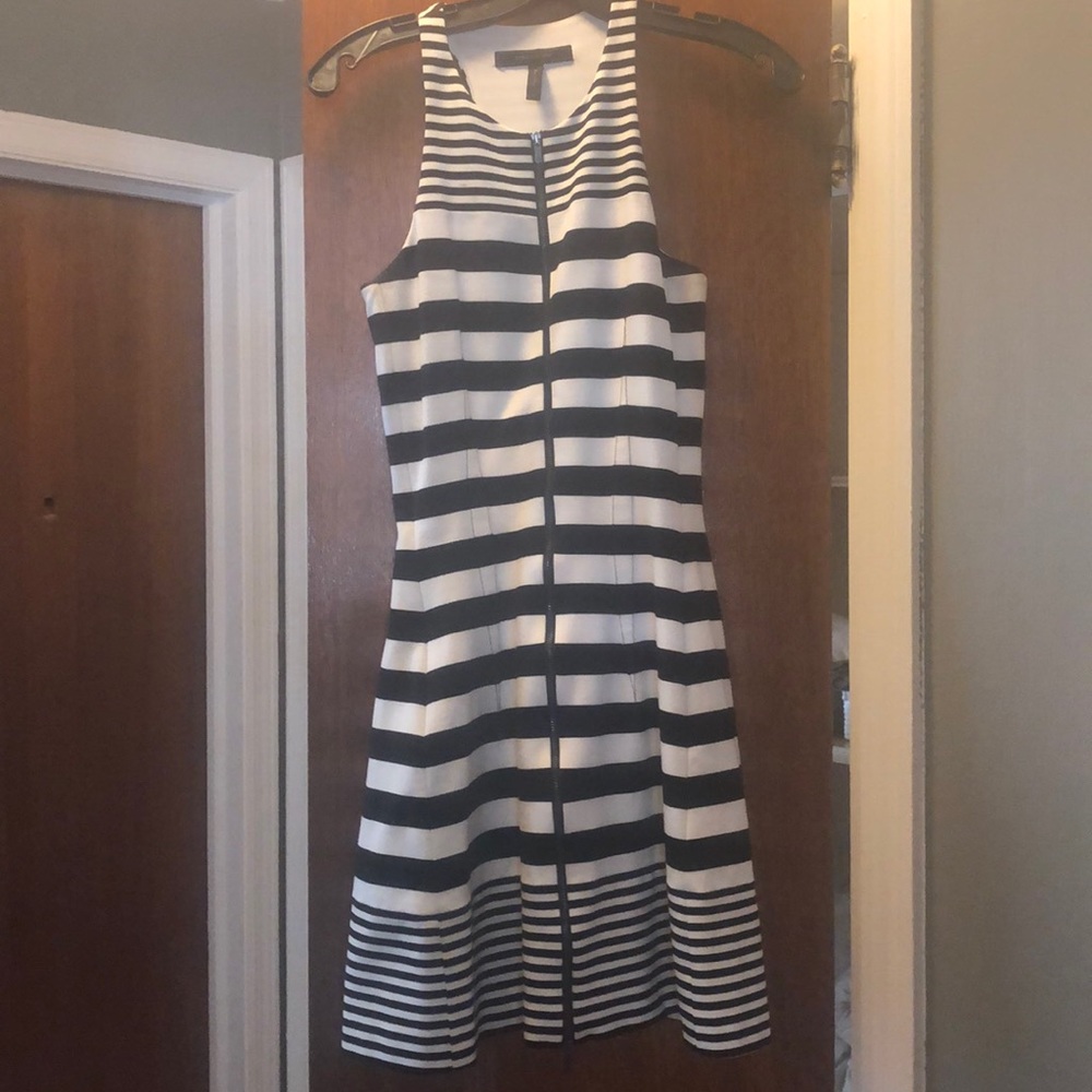BCBGMAXAZRIA fit and flare dress
